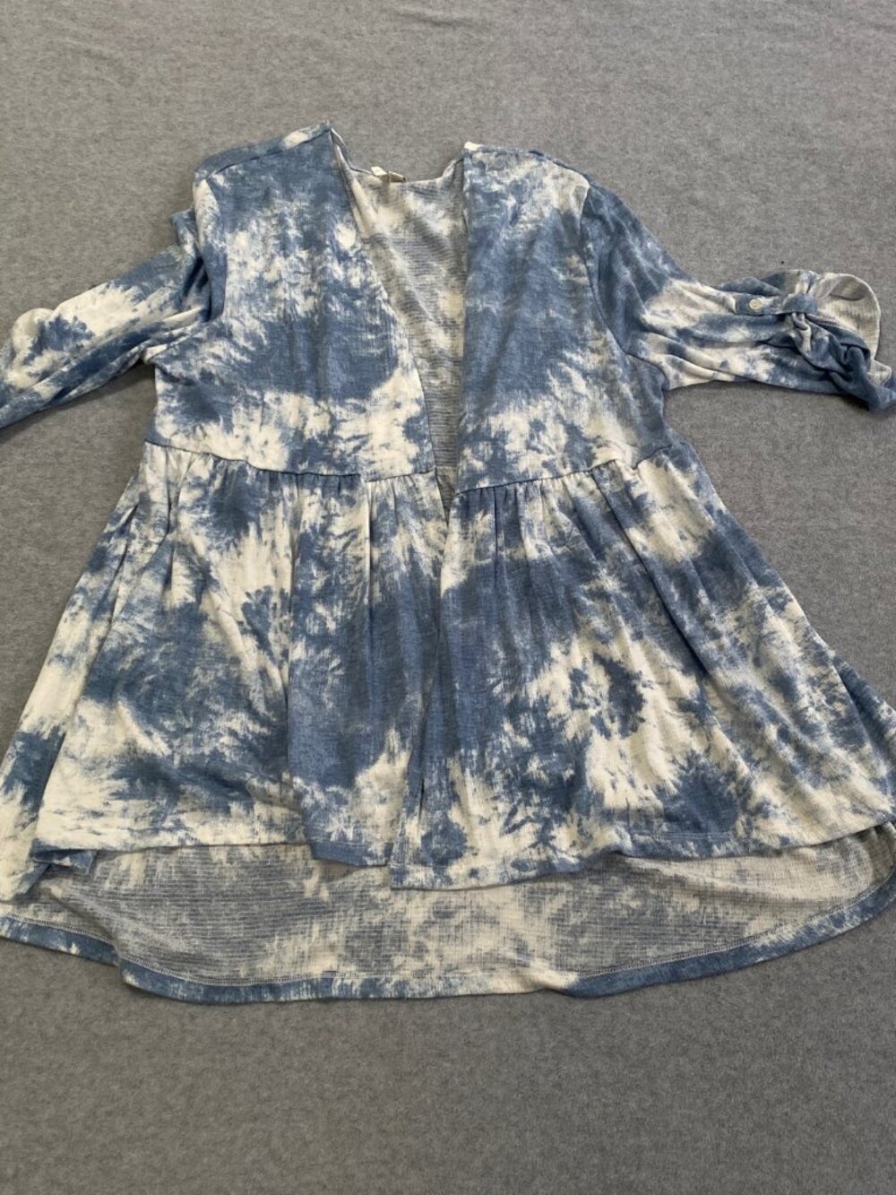 Cato Size Lg. Tie Dye Print Kimono Spring /Summer